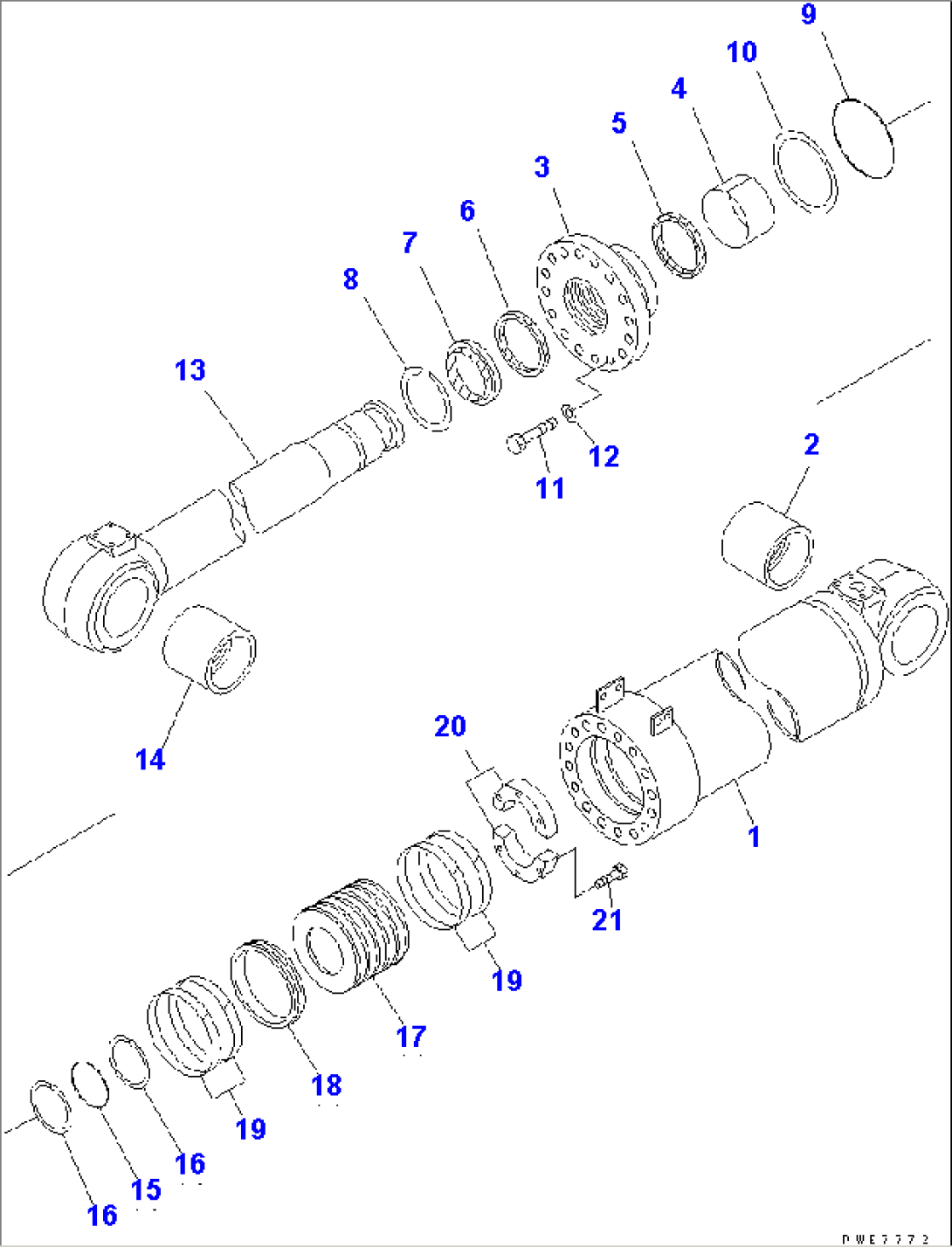 DUMP CYLINDER