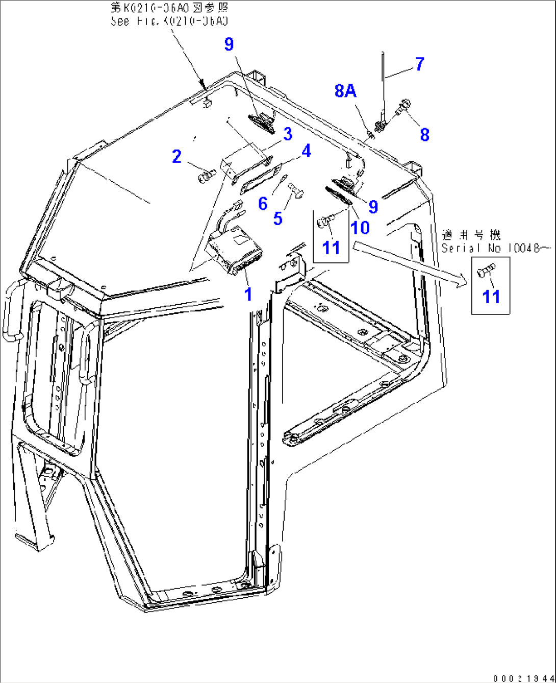 CAB (RADIO AND CASSETTE STEREO) (FOR JAPAN)