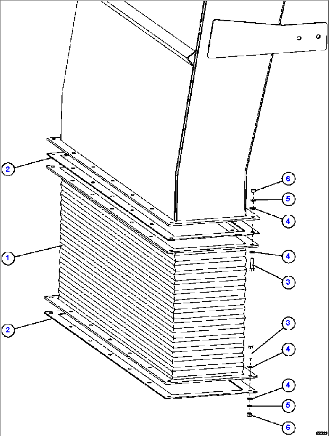 BLOWER INLET DUCT TRANSITION INSTALLATION