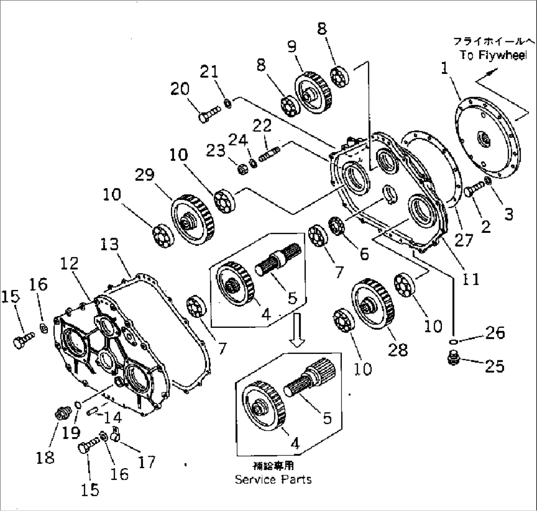 POWER TAKE OFF (1/2)(#30003-30012)