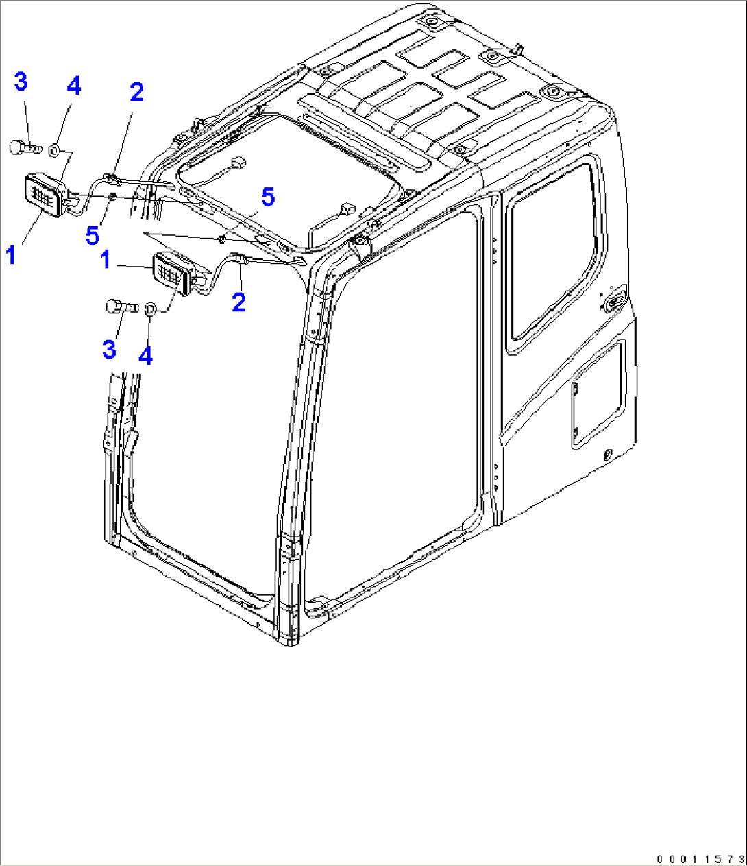 ADDITIONAL WORK LAMP