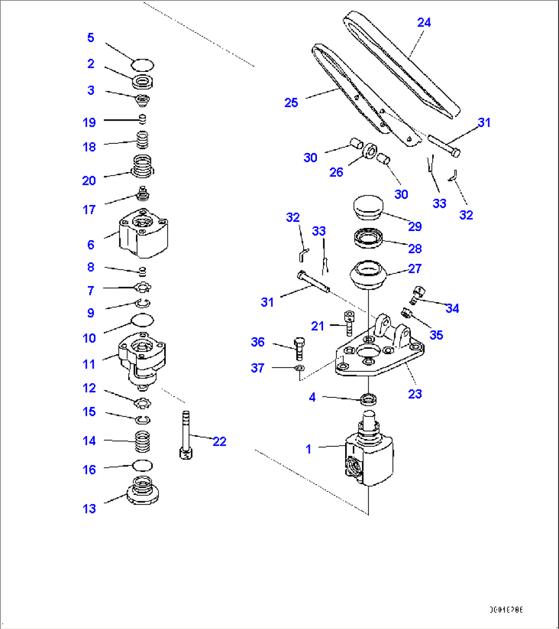 Cab, Brake Pedal (#2785-)