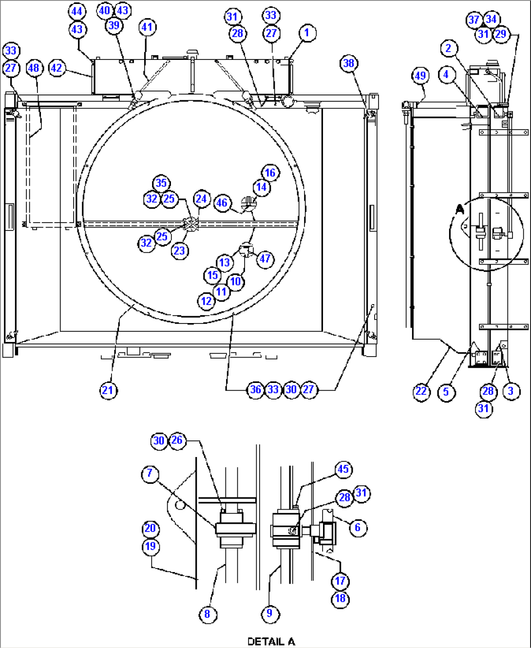 RADIATOR & SHROUD ASSEMBLY (PC0225)