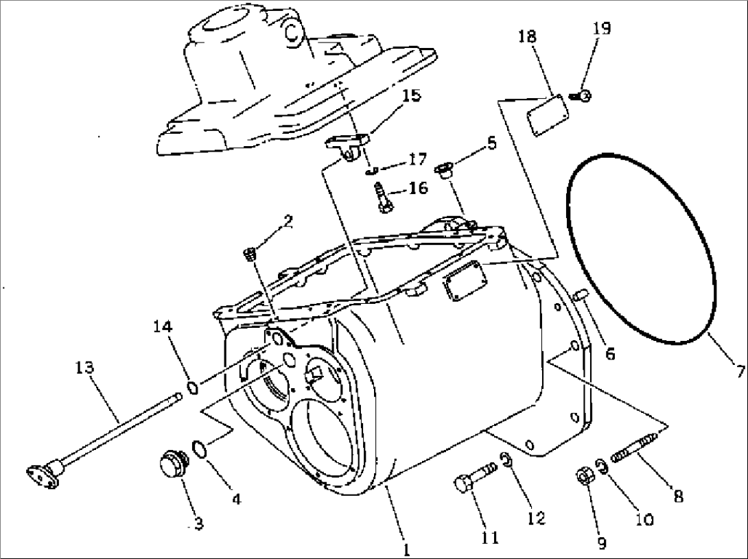 TRANSMISSION (CASE) (F4-R3) (SUPER LOW SPEED) (1/7)