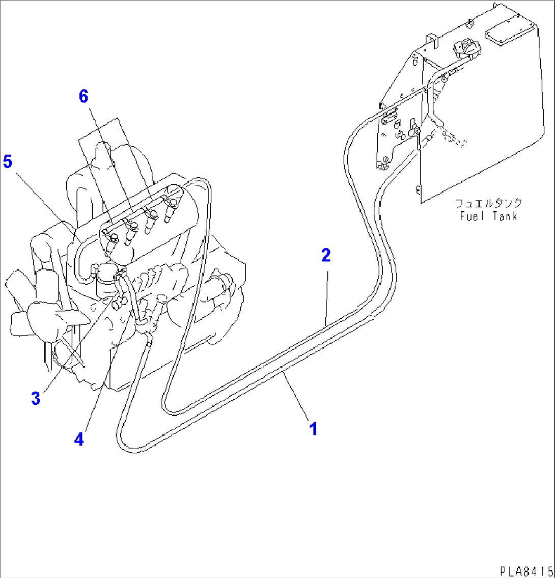 PERIODICAL REPLACEMENT CRITICAL PARTS (1/2) (FUEL HOSE)