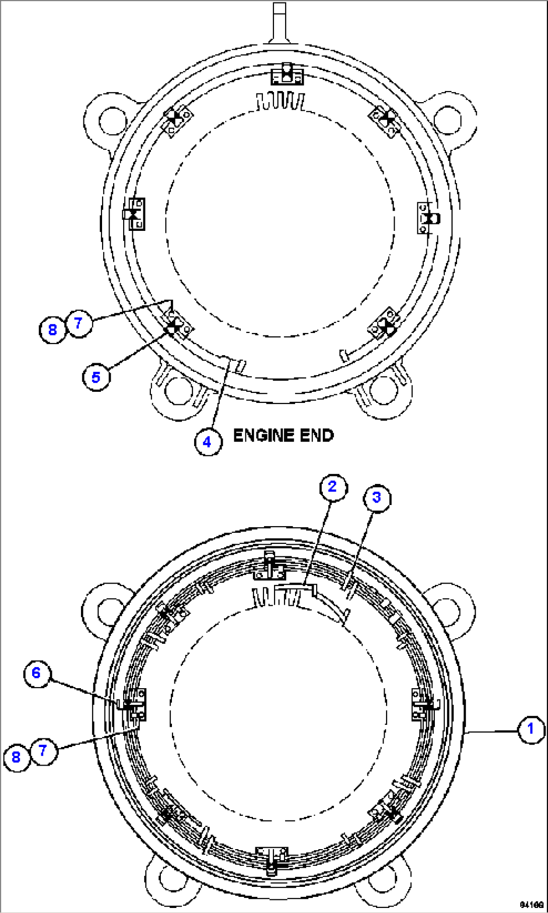 ALTERNATOR - STATOR ASSEMBLY XA3159
