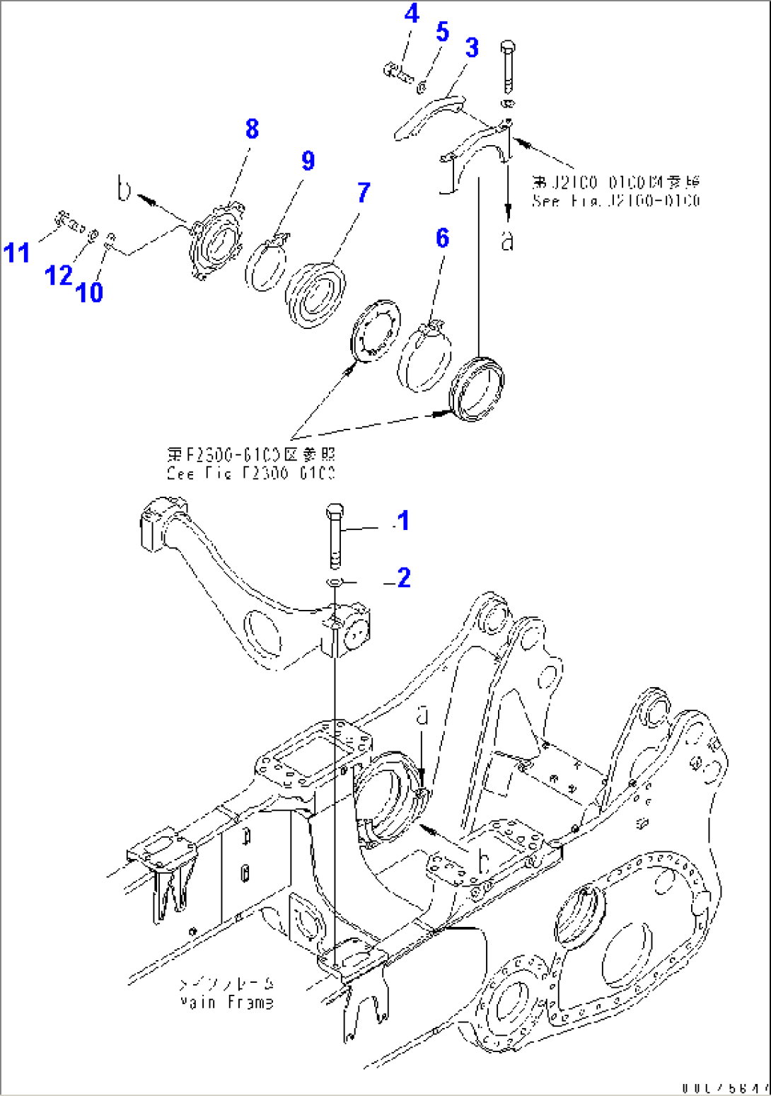 POWER LINE MOUNT (MAIN FRAME) (FOR HEAVY DUTY)