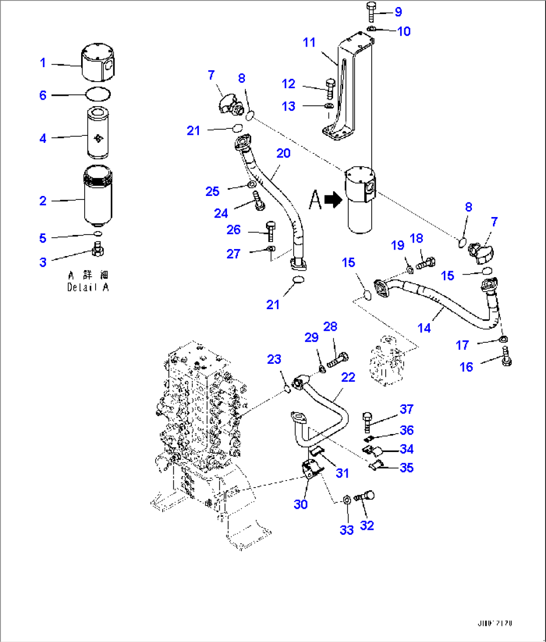 Attachment Piping, Return Piping (#35001-)