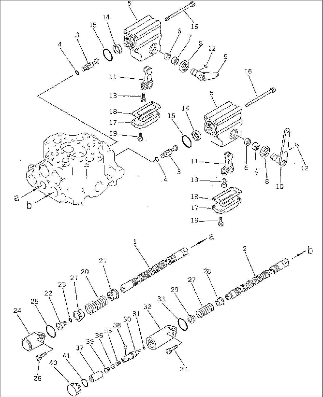 HYDRALIC CONTROL VALVE (2/3)