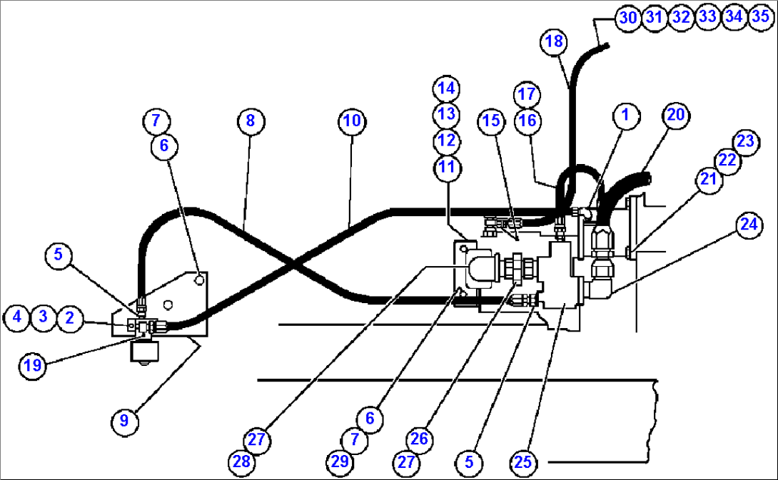 AIR STARTER PIPING