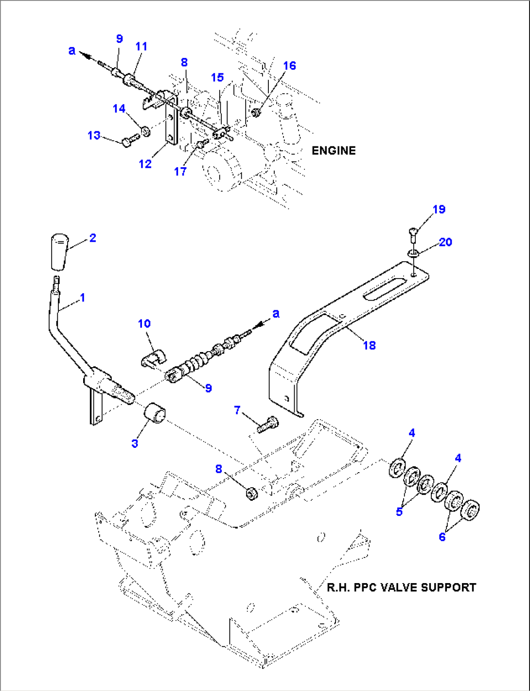 FUEL CONTROL LEVER