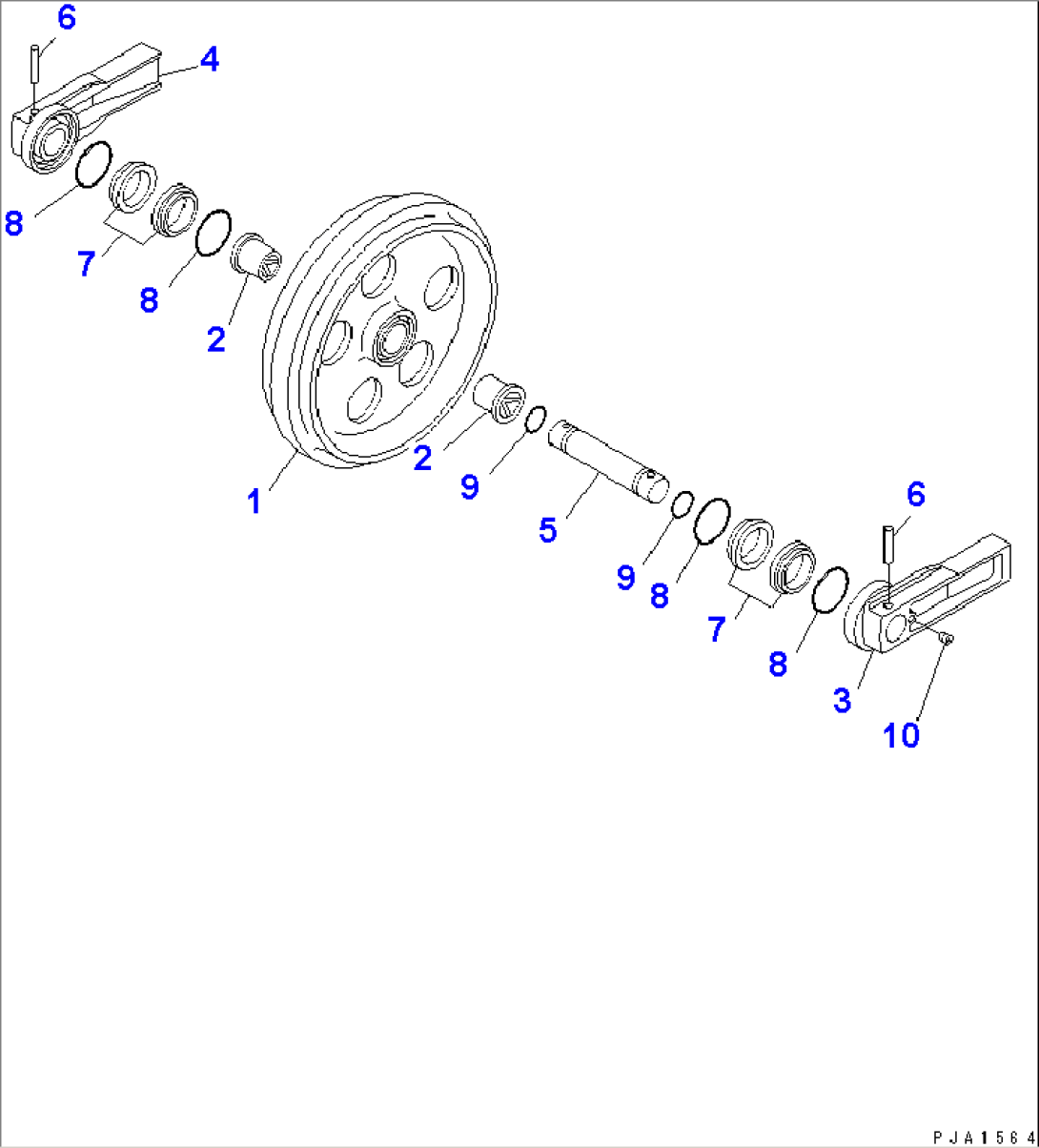 FRONT IDLER(#54777-)
