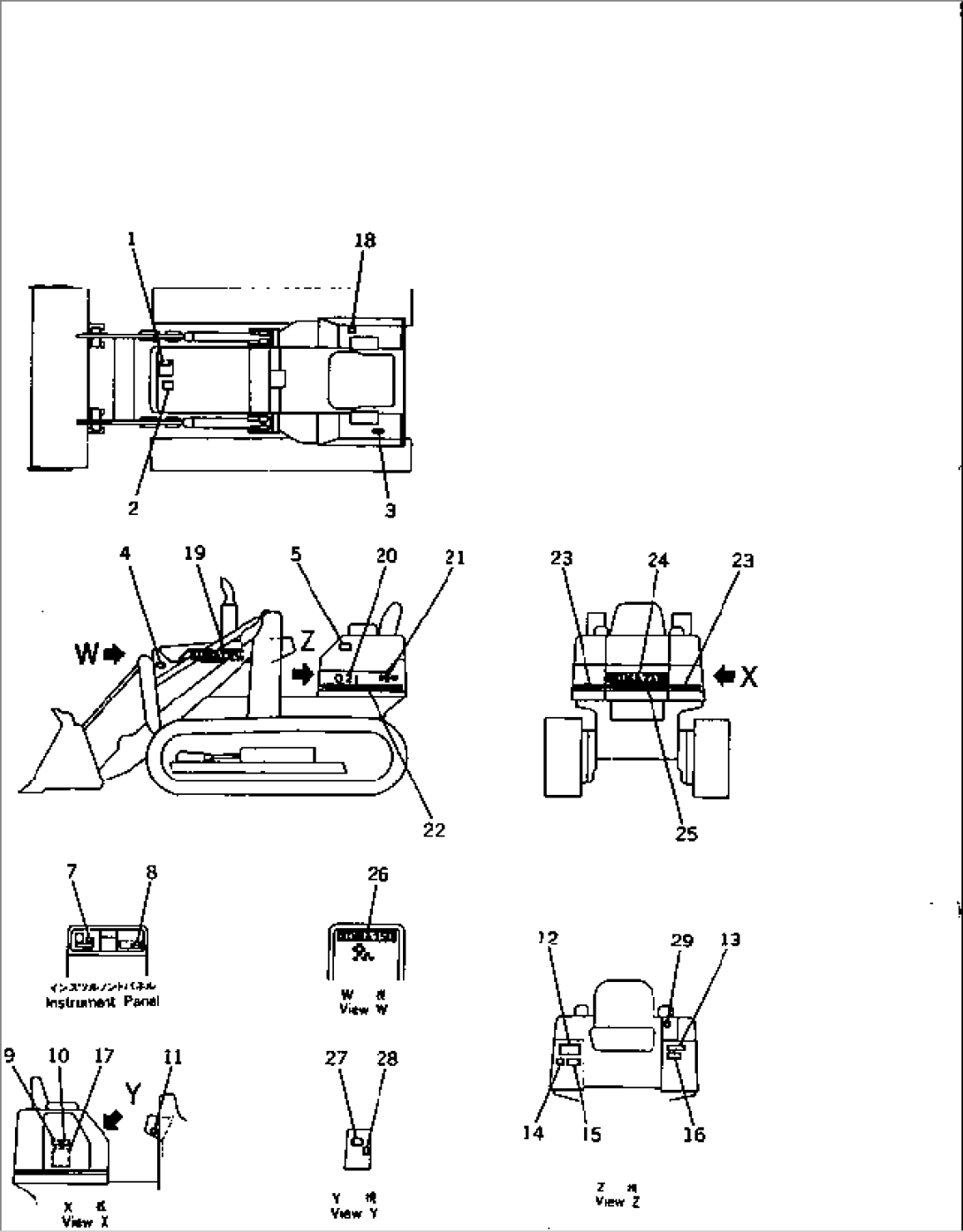 MARKS AND PLATES (ENGLISH)