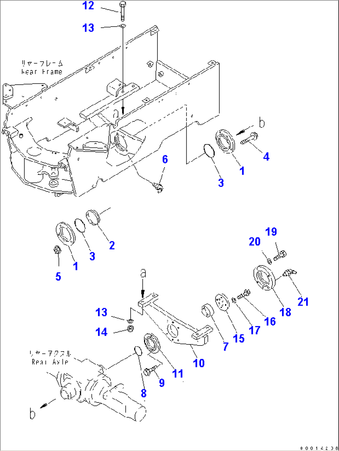 REAR AXLE SUPPORT