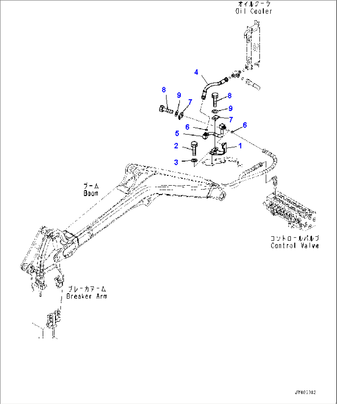 1-Additional Actuator Piping (#20001-)