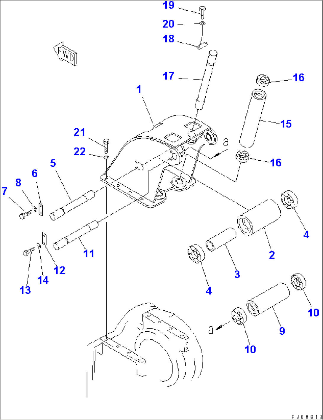 LOGGING ARM (FOR TOWING WINCH)