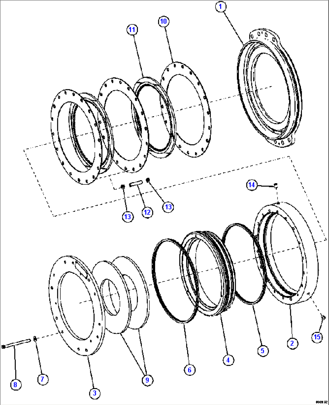 PARKING BRAKE ASSEMBLY (XB0922)