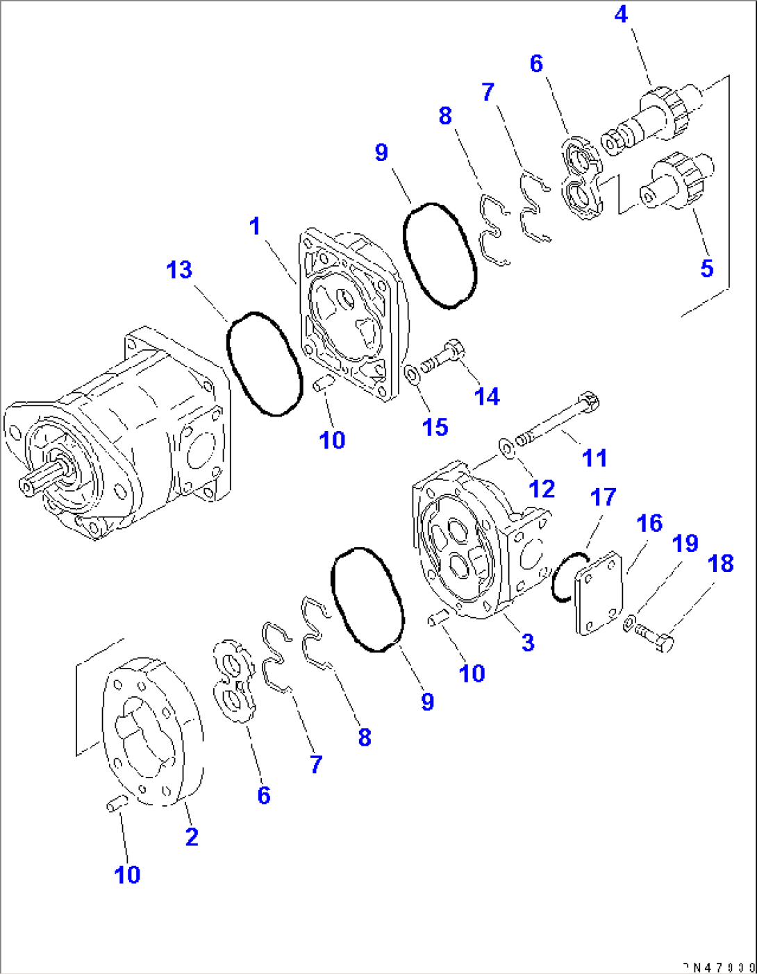 HYDRAULIC PUMP (2/2)