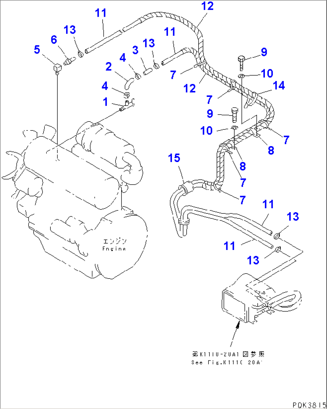 HEATER (HOSE)(#12800-)