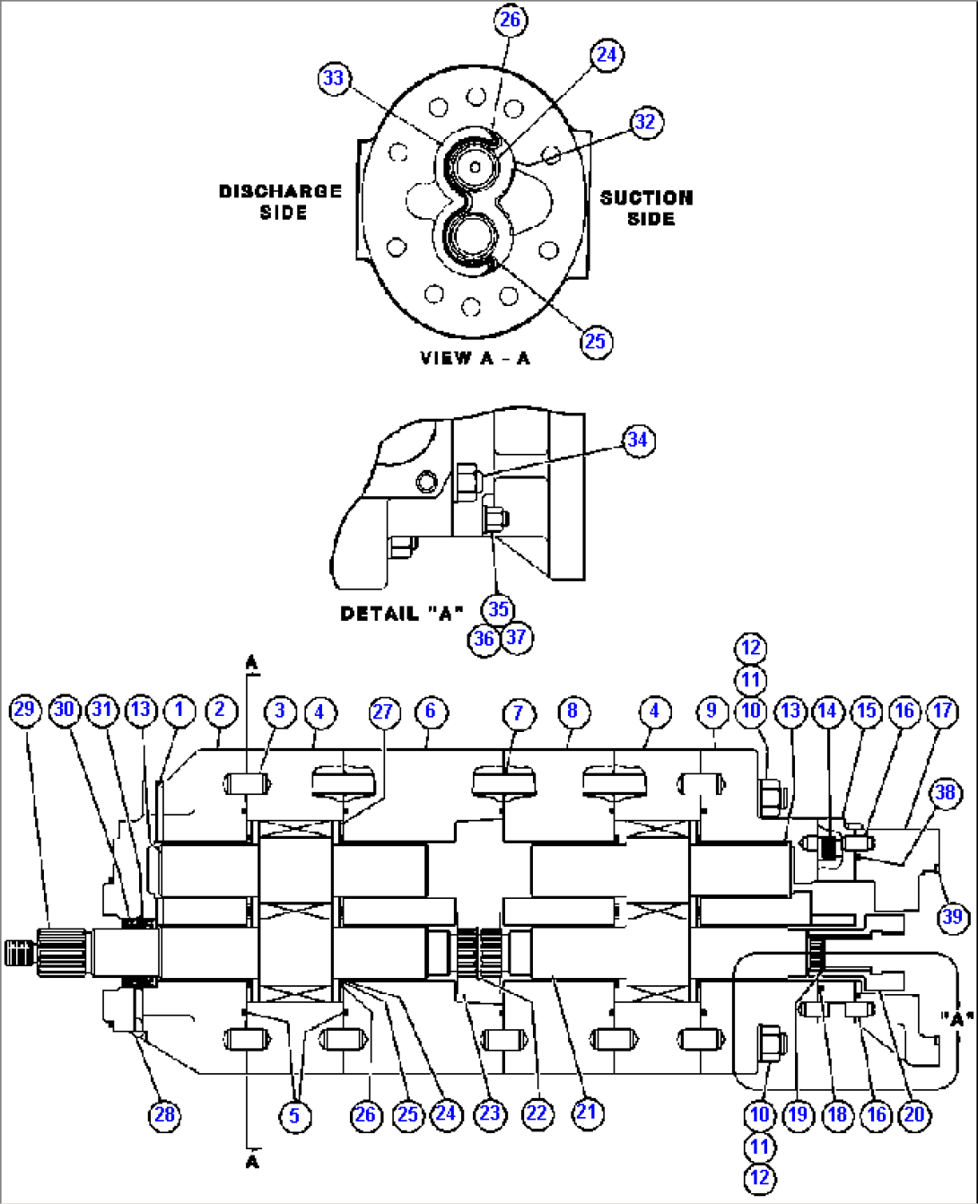 HOIST PUMP ASSEMBLY (PB9008)