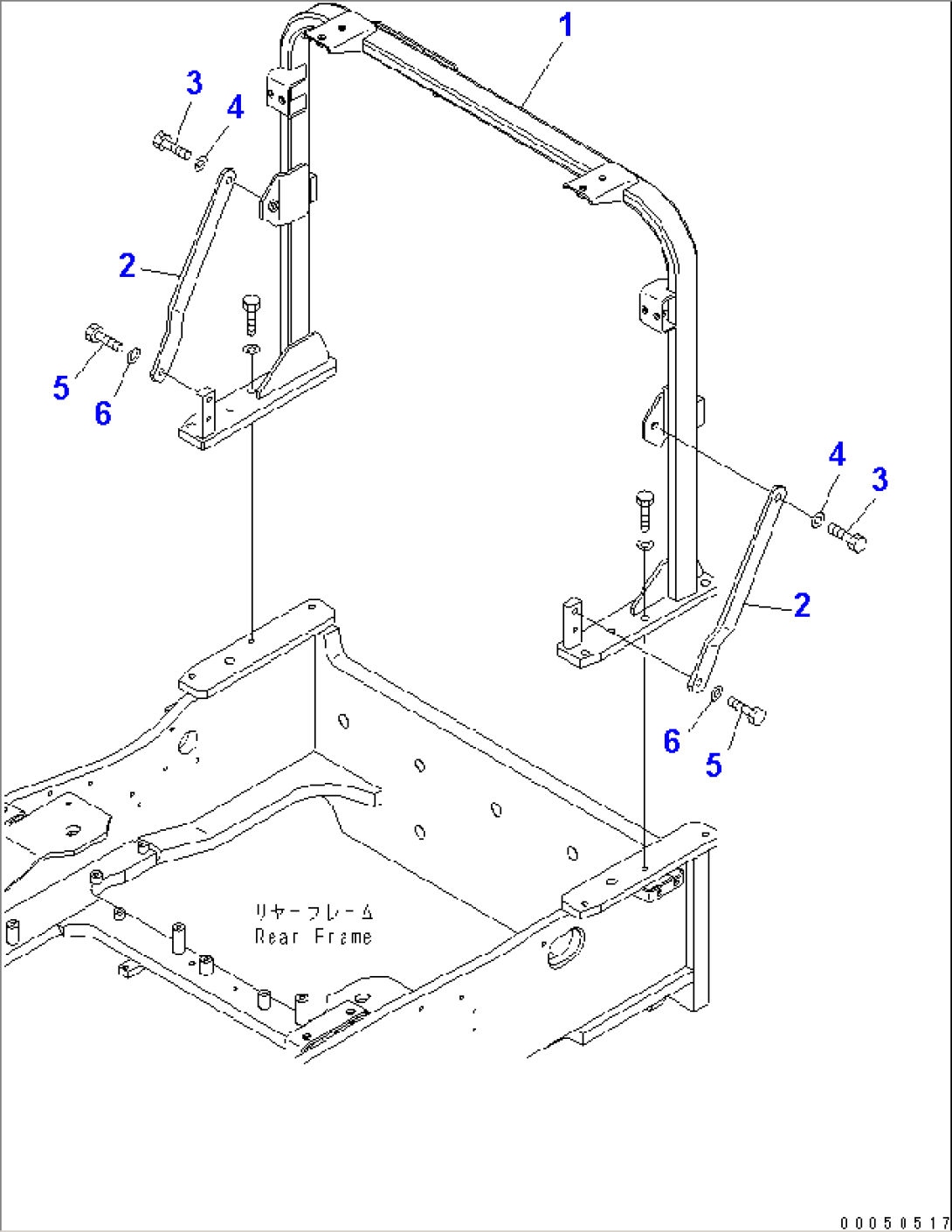 RADIATOR (REAR SUPPORT)(#85001-)