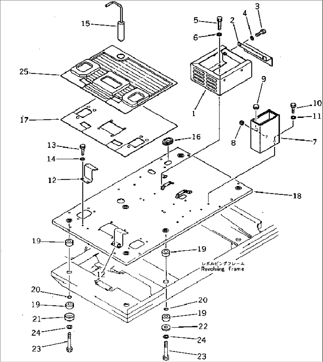 FLOOR PLATE AND BOX
