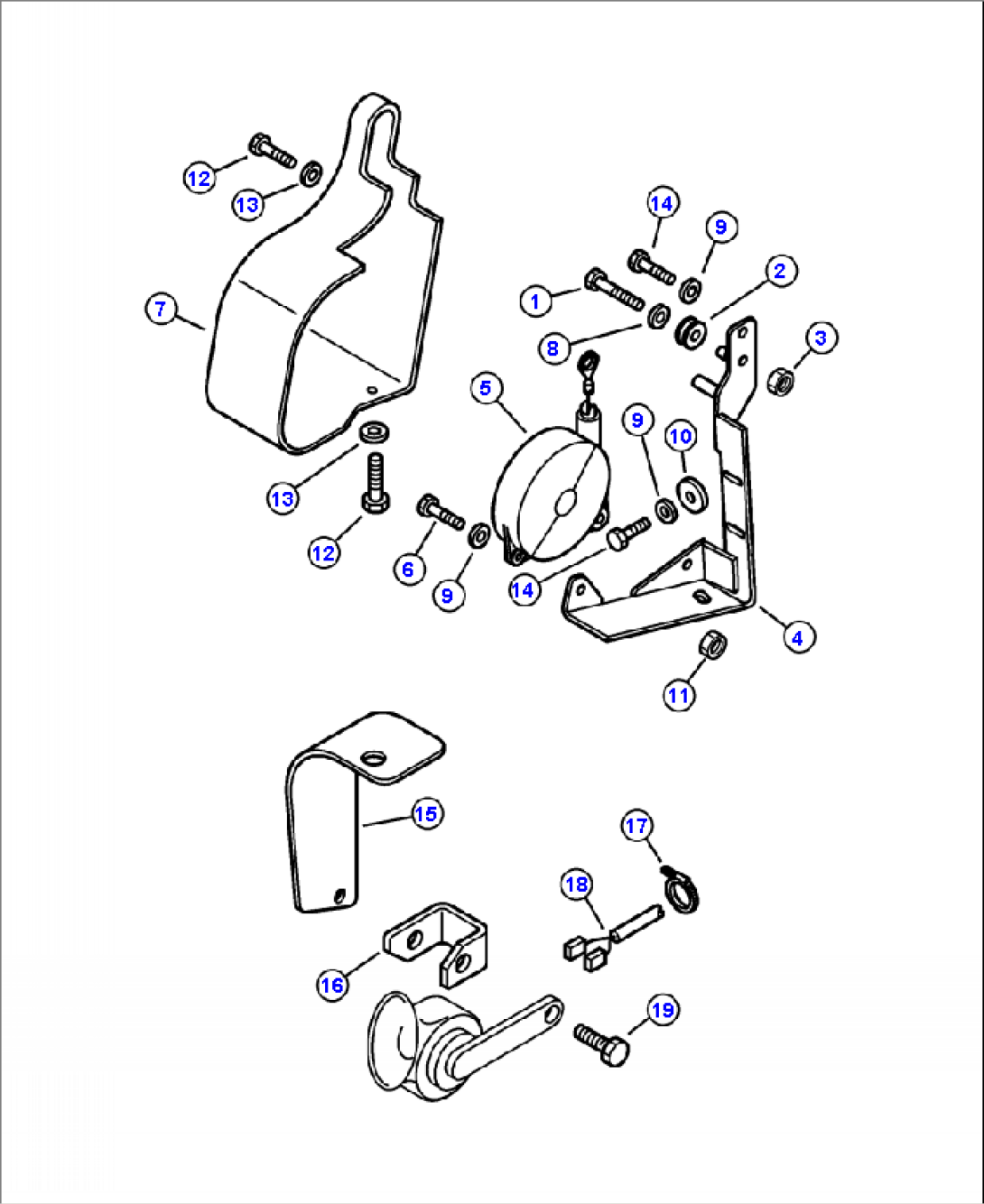 K4550-01A02C ROPS CAB FRONT DOOR - 3 OF 3