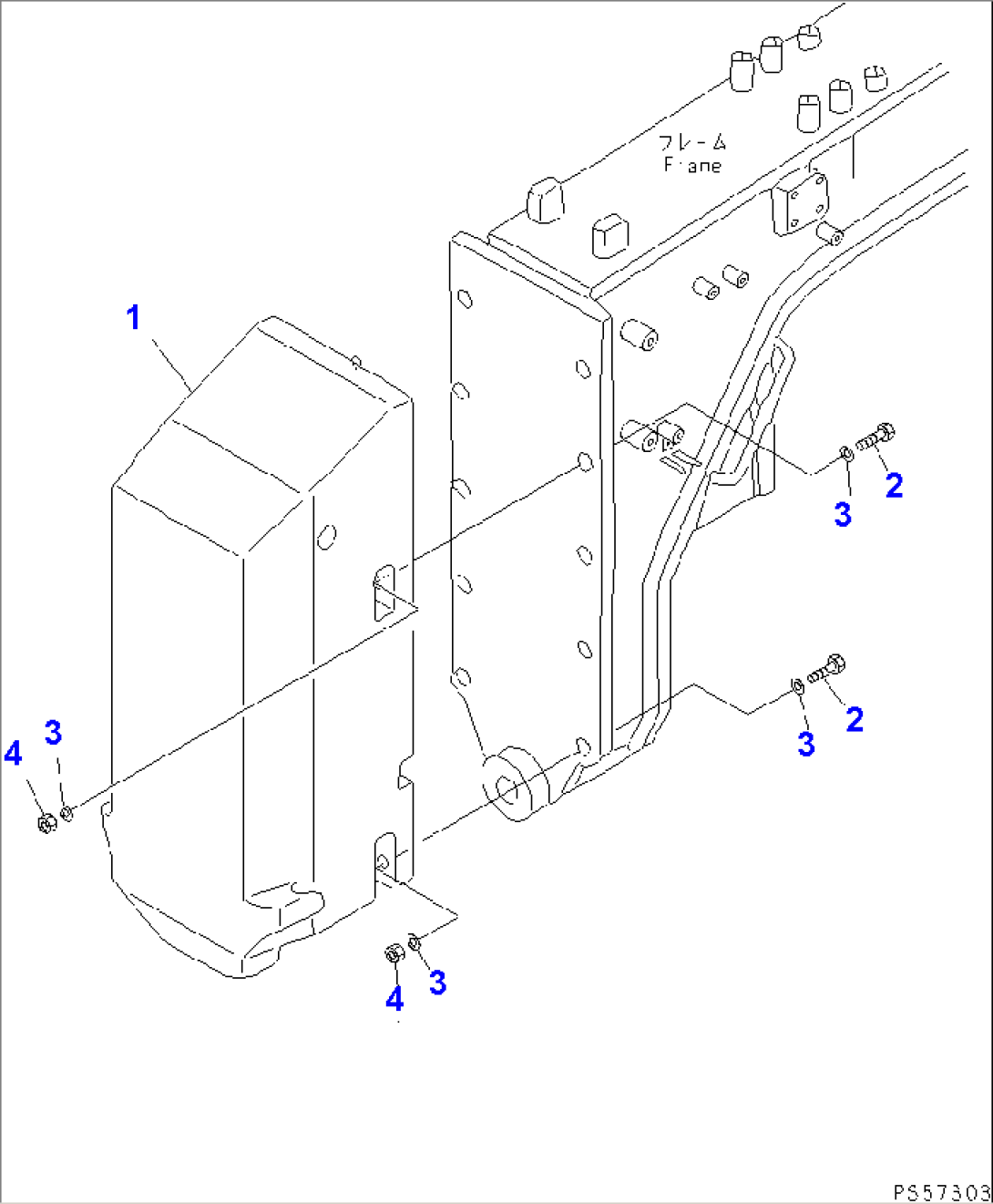 FRONT WEIGHT (DOUBLE BLADE SPEC.)(#12001-)