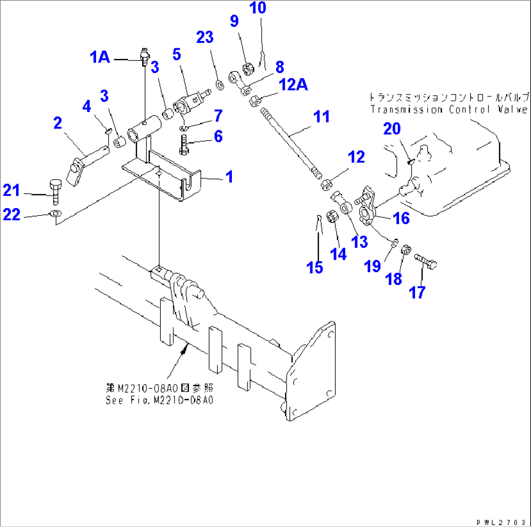 TRANSMISSION CONTROL LINKAGE (3/3)