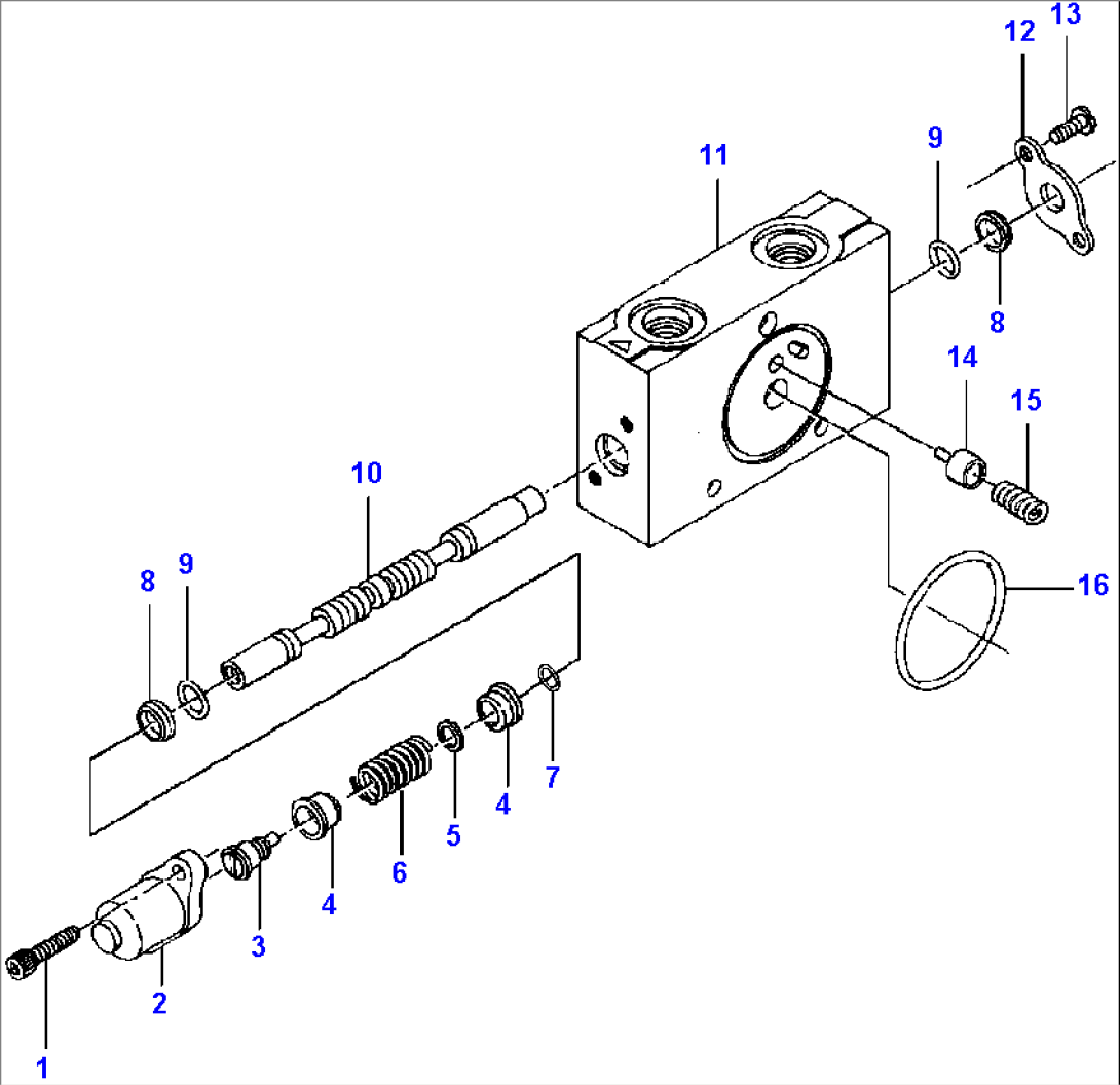 VALVE SECTION OPTIONAL - R.H. BANK