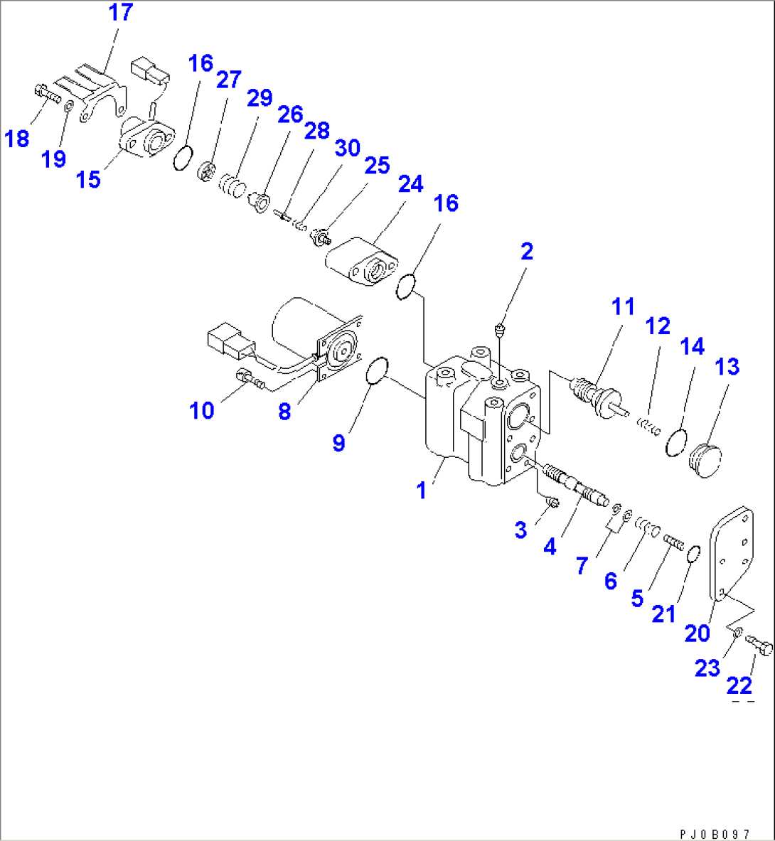TRANSMISSION CONTROL VALVE (3/3)(#(4002)-)