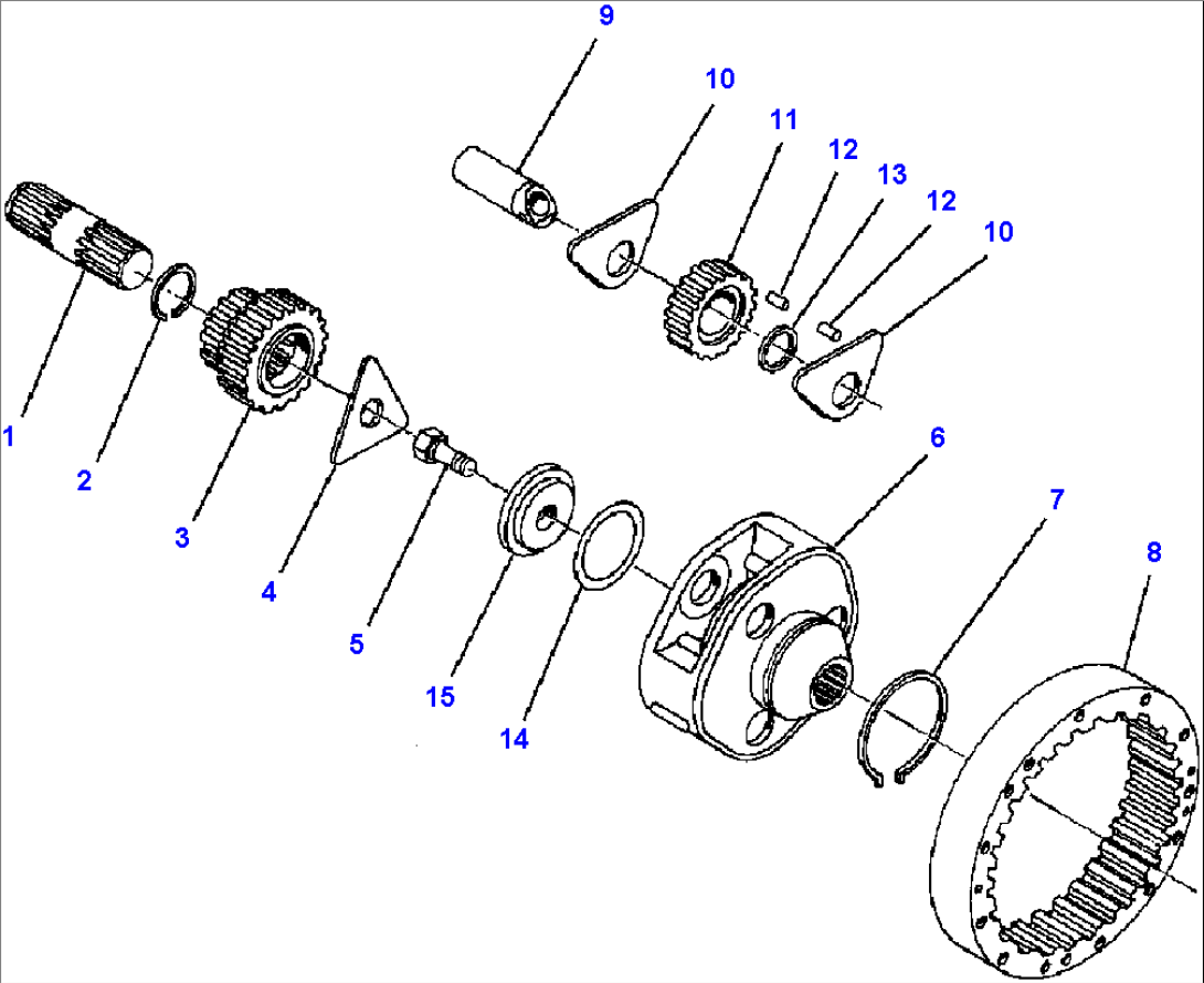 PLANETARY ASSEMBLY AND RING GEAR
