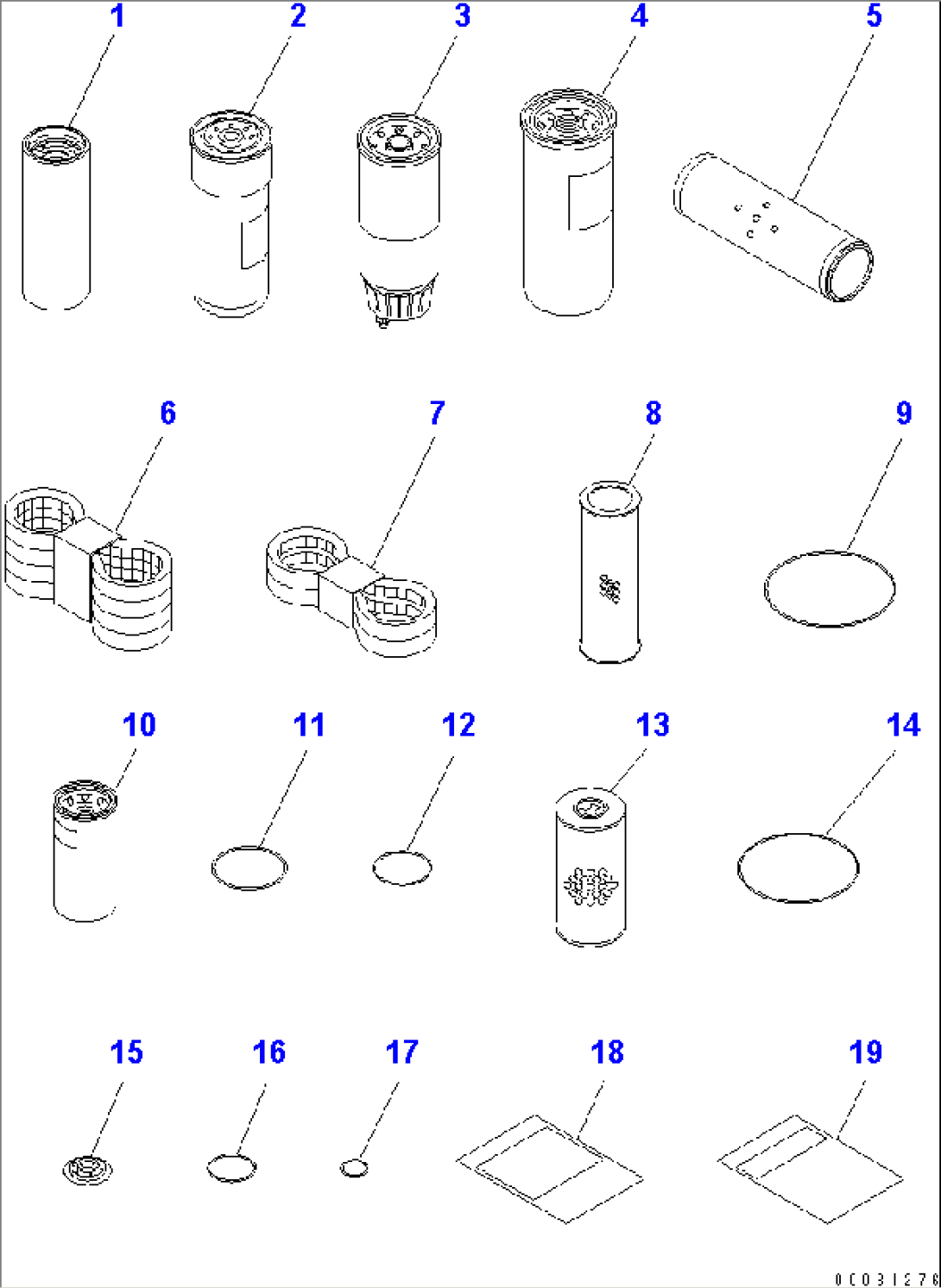SPARE PARTS(#40069-)