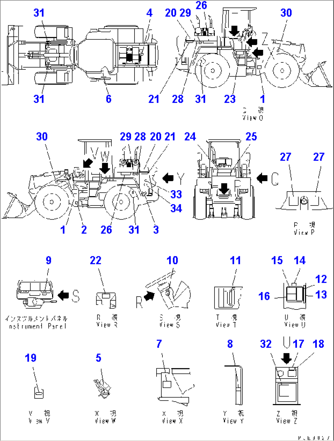 MARKS AND PLATES (SUPER SILENT SPEC.)(#63001-63367)