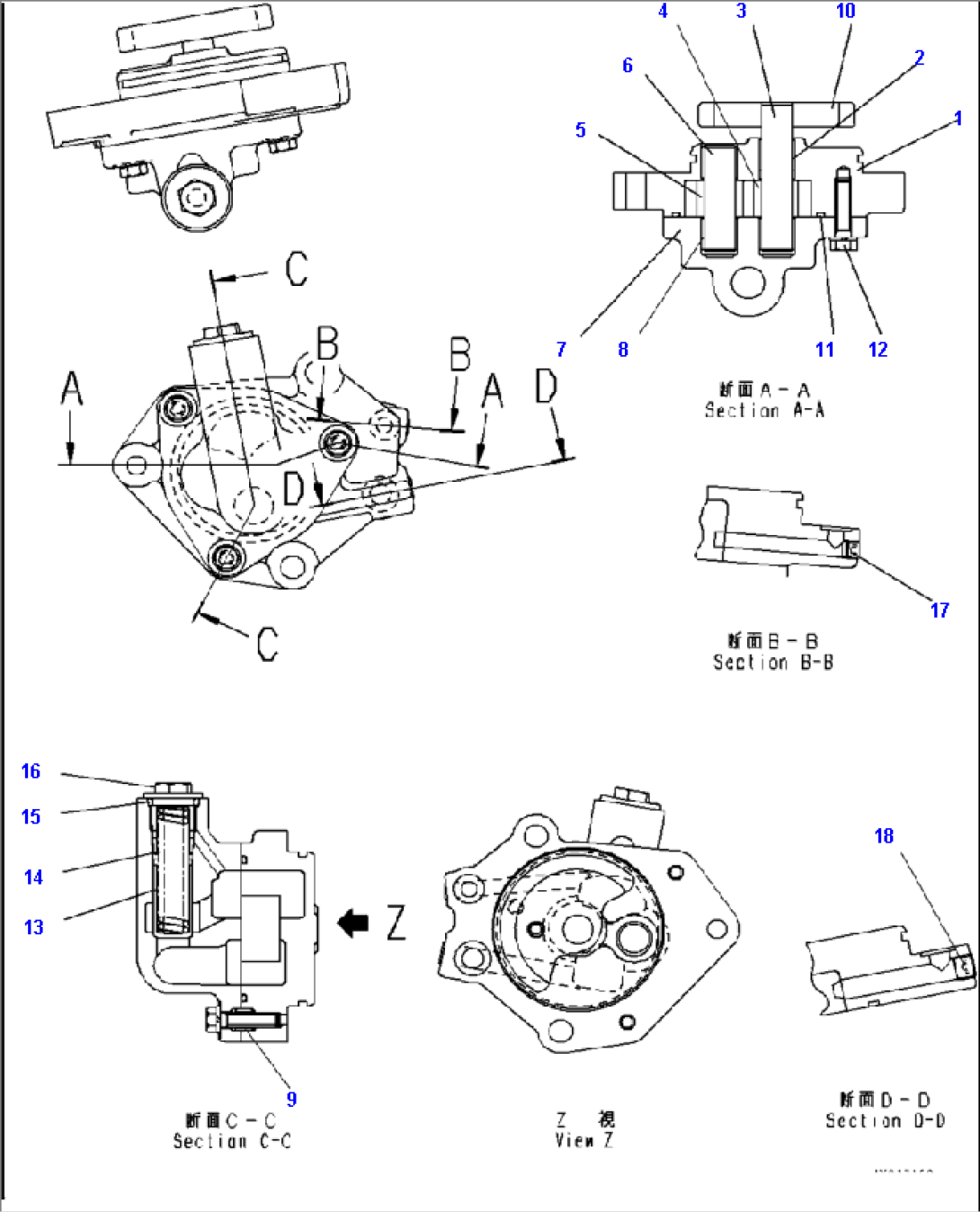 A1550-001002 EXHAUST GAS RE-CIRCULATION (EGR) VALVE EGR OIL PUMP