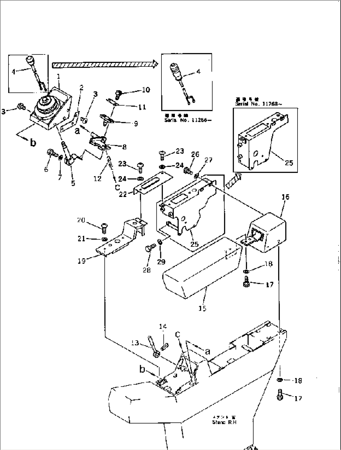 WRIST CONTROL AND STAND¤ R.H. (2/2)