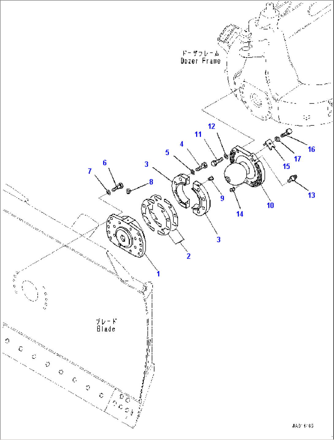 Link, Trunnion (#B60001-)