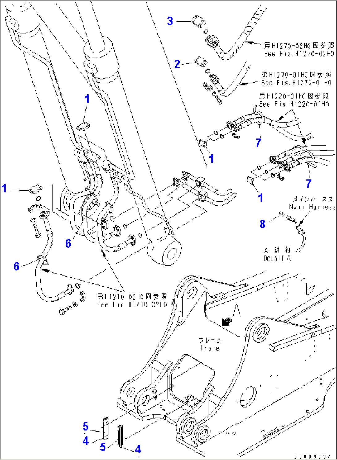 BLIND PARTS (BODY) (1 ACTUATOR)(#65365-)