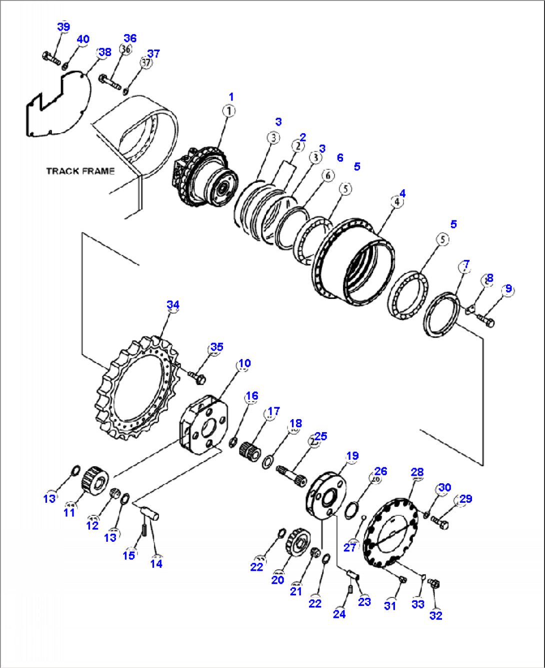 P1210-01A0 FINAL DRIVE