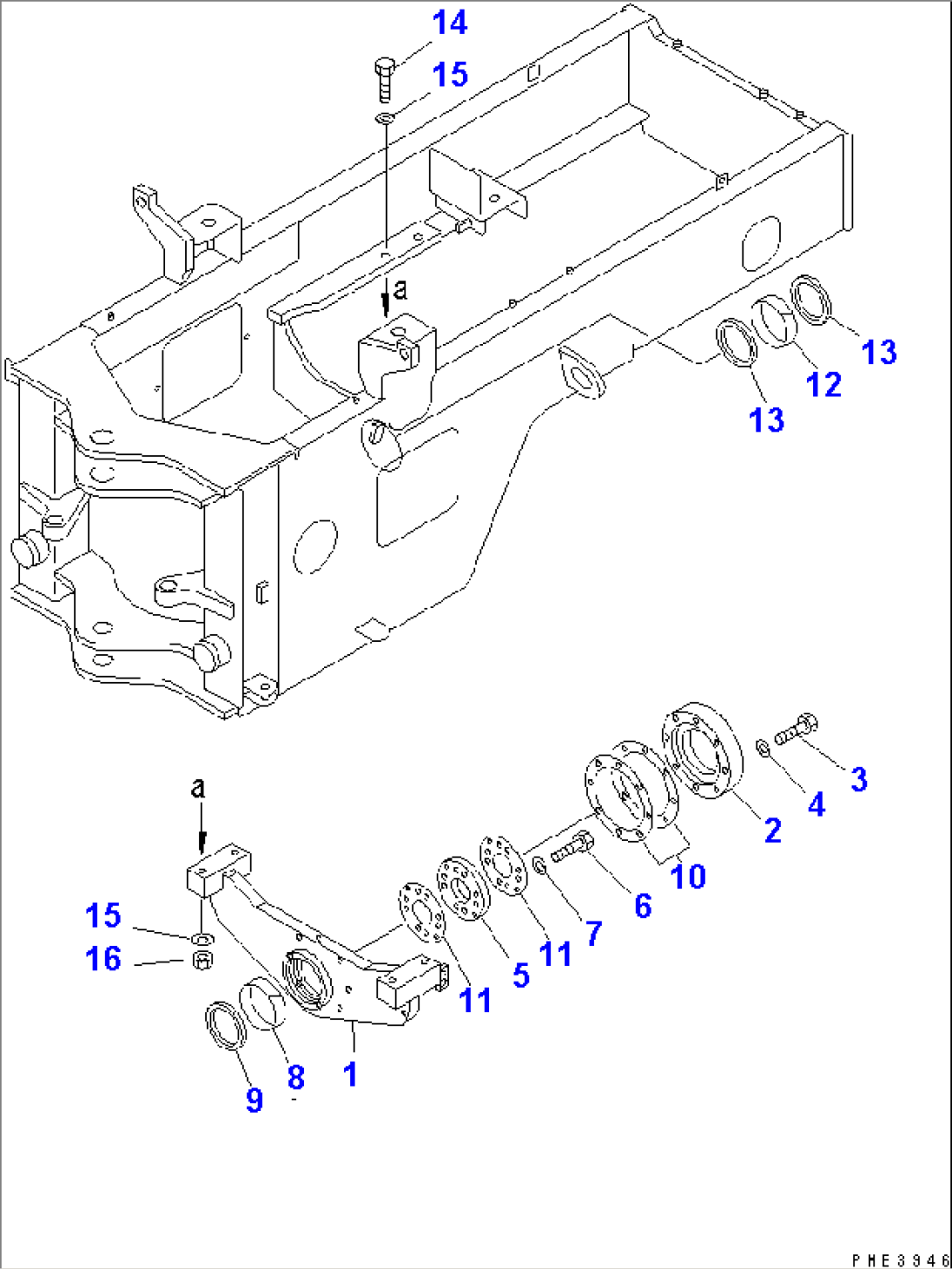 REAR AXLE SUPPORT