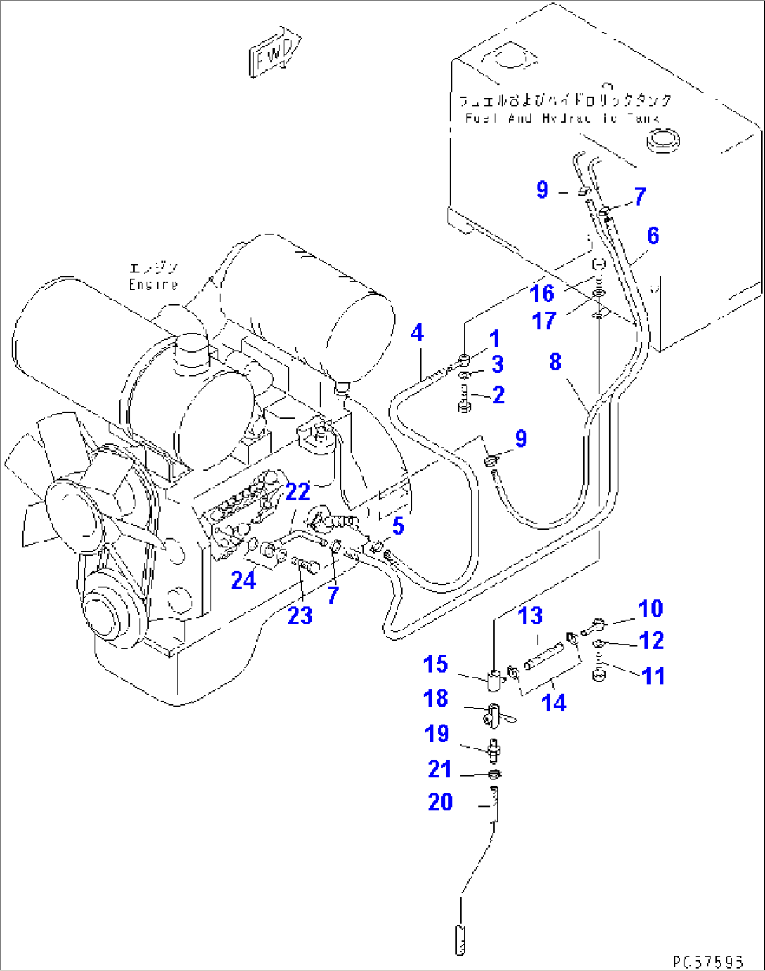 FUEL PIPING