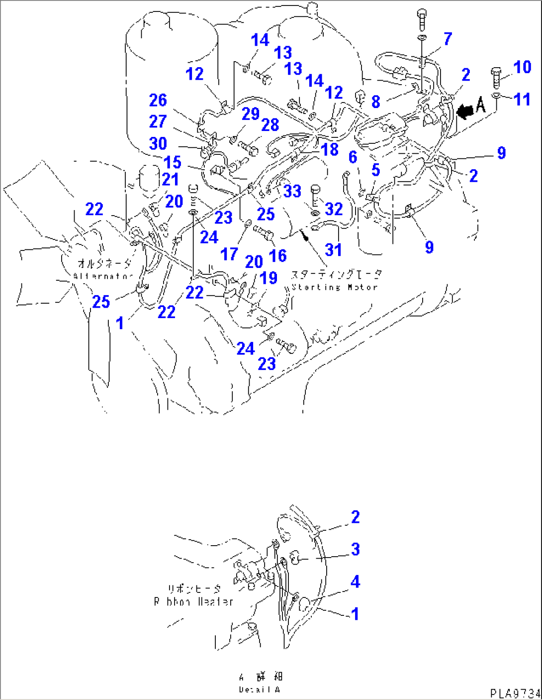 ENGINE WIRING (D65)(#60884-65000)
