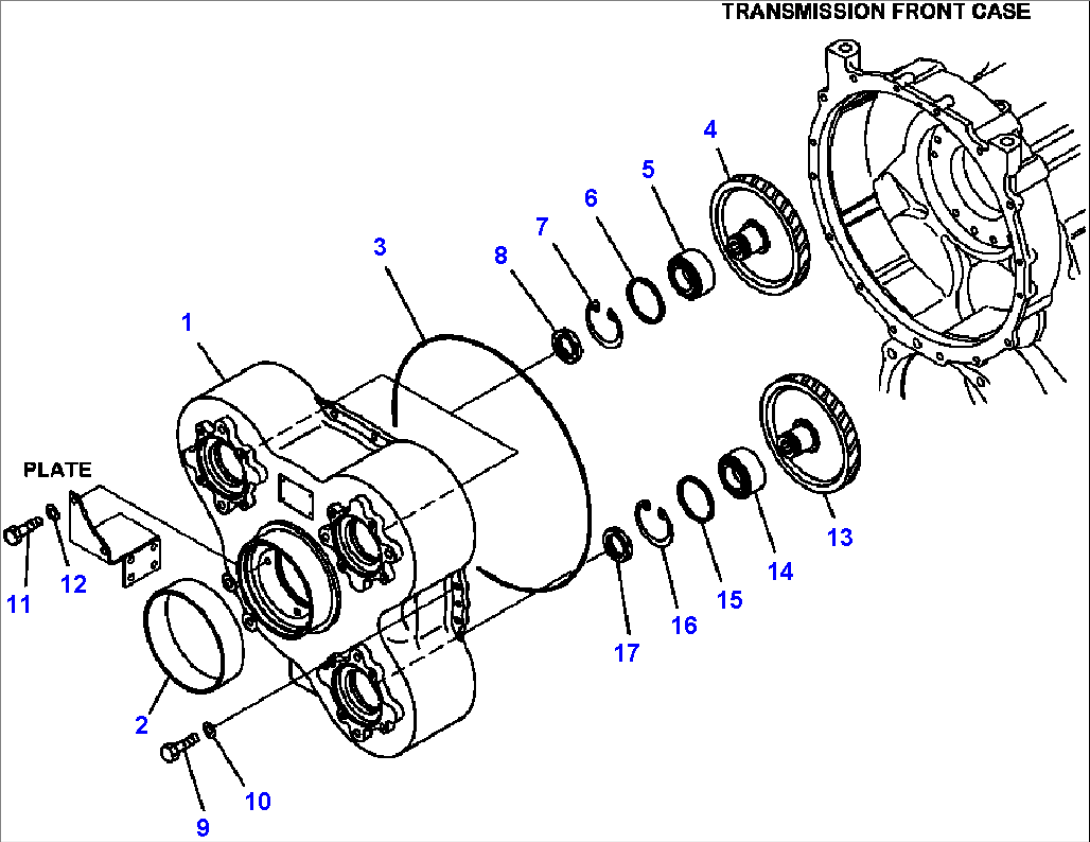 F3300-66A0 TRANSMISSION POWER TAKE OFF GEAR