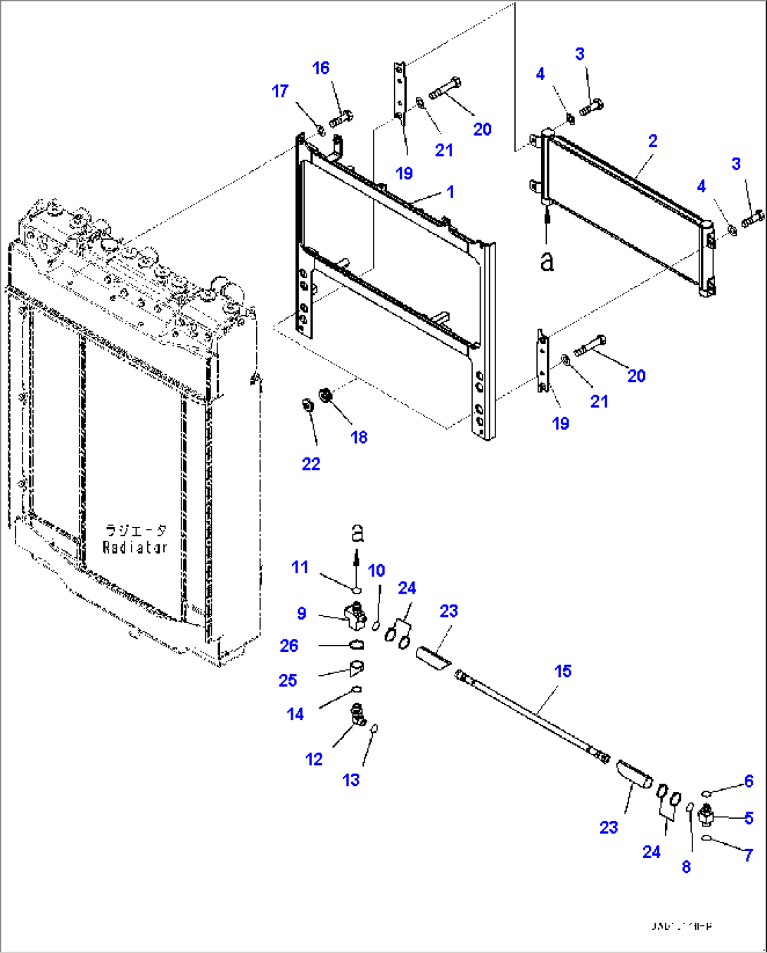 Cooling System, Frame (#90023-)