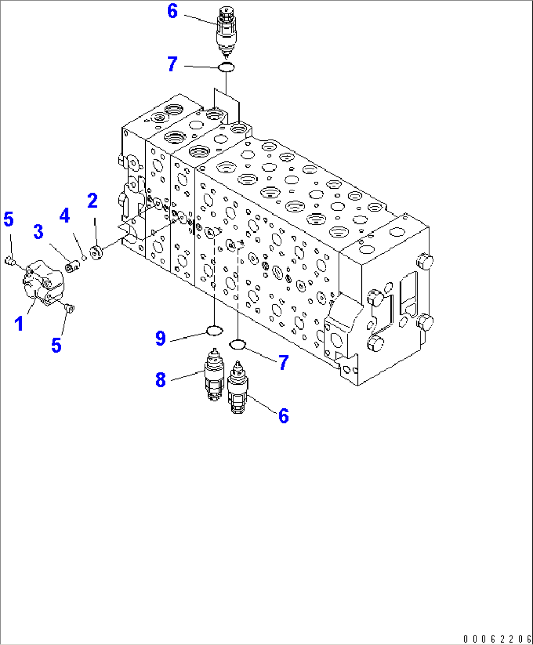 MAIN VALVE (2-ACTUATOR) (18/18)(#1001-)