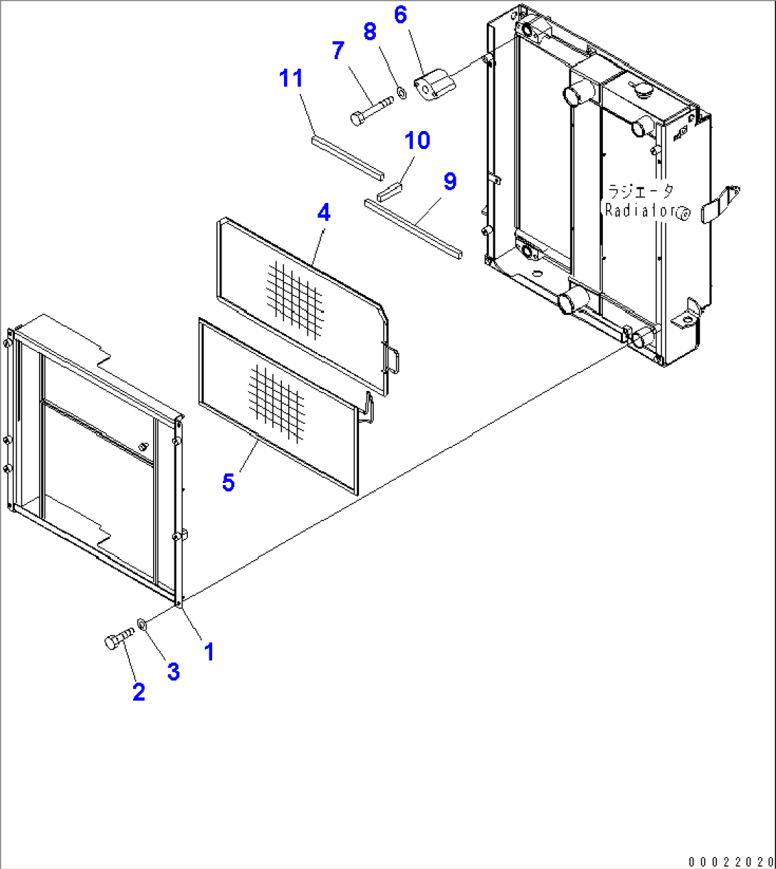 RADIATOR (GUIDE NET)