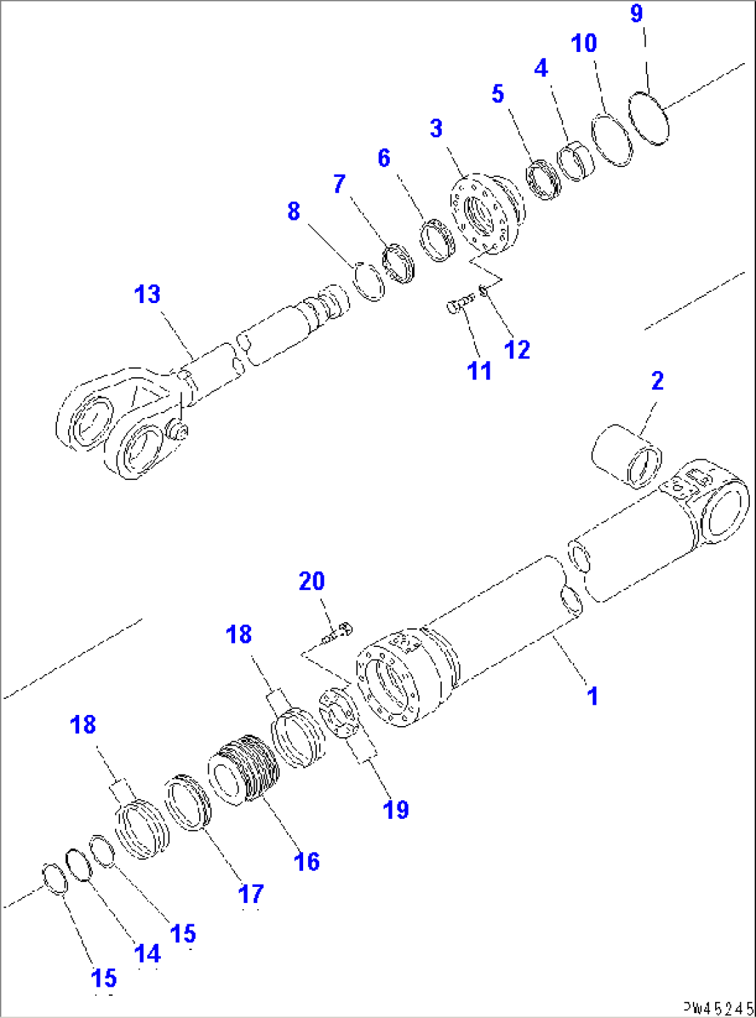 LIFT CYLINDER