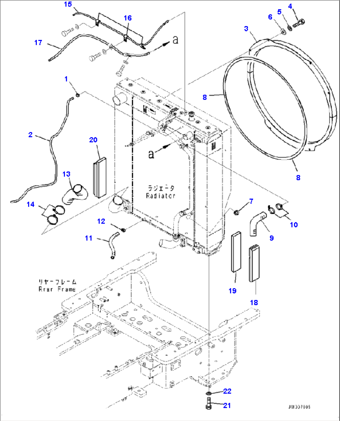 C0110-001002A RADIATOR PIPING (2/4)