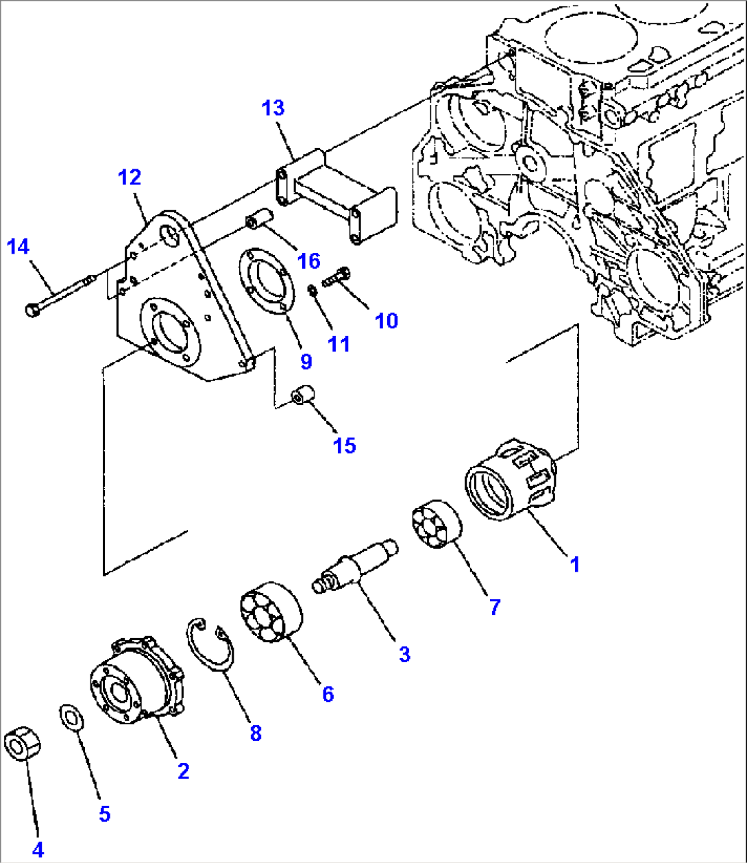 FIG. A5112-B7A5 FAN DRIVE