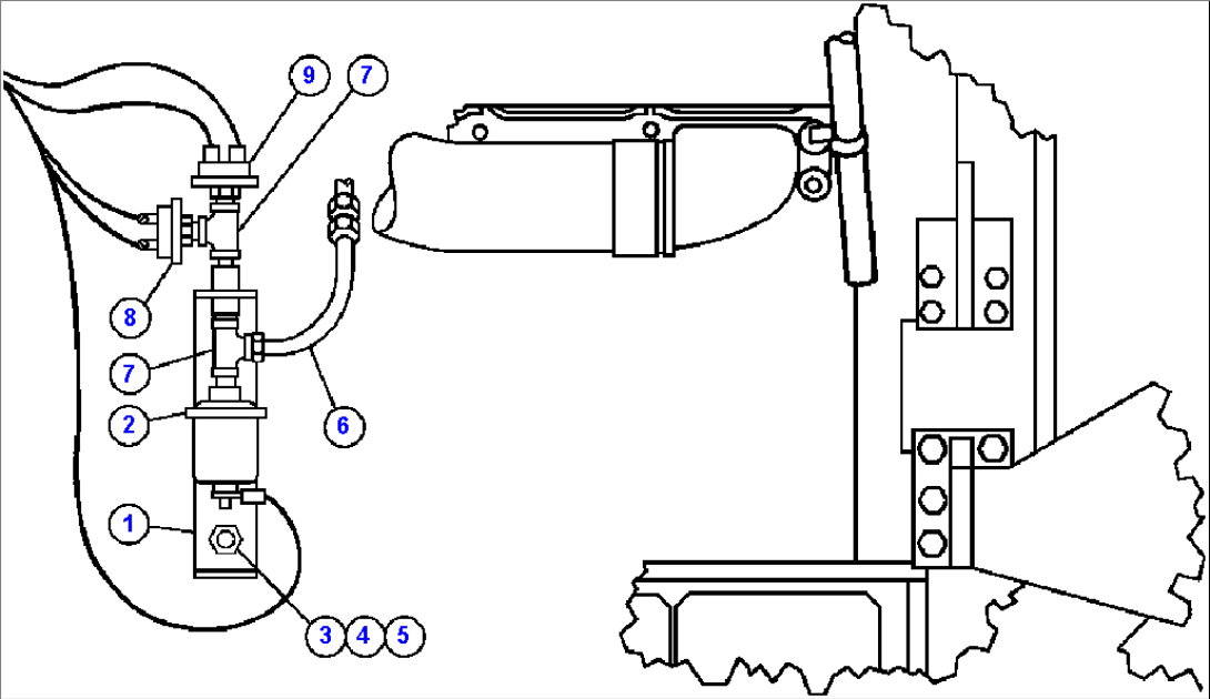 ENGINE OIL PRESSURE PIPING